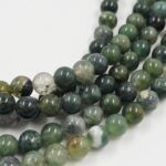 PIEDRA NATURAL AGATA MUSGO BOLITA 6MM X UNA TIRA 38 CM.
(EMA 22-12) - Imagen 2