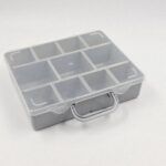 MALETIN ORGANIZADOR 11 DIVISIONES GRIS.