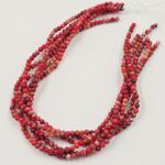 PIEDRA NATURAL JASPE ROJO BOLITA 6MM X TIRA 38CM (EMC 25-17-2)