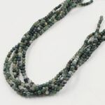 PIEDRA NATURAL JASPE MUSGO BOLITA 6MM X UNA 38CM (EMC 25-16-2)