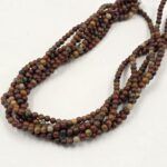 PIEDRA NATURAL JASPE PICASSO BOLITA 4MM X TIRA 38CM ( EMC 25-7-1)