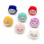 DIJE DE CERAMICA GATITO 10MM  TIRA x 14 UNIDADES SURTIDAS
(EMA 10-1)