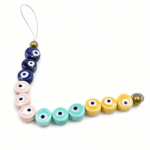 DIJE DE CERAMICA OJO TURCO 8MM
TIRA x 12 UNIDADES SURTIDAS.
(EMA 10-8) - Imagen 2