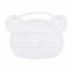 CAJA PLASTICA OSITO 11 DIVISIONES 15*19 CM X 5 UNIDADES. (EMA 32-8)