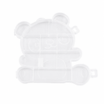CAJA PLASTICA OSITO 11 DIVISIONES 17 X 16.5 CM X 5 UNIDADES (EMA 32-6)