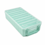 MALETIN ORGANIZADOR 5 DIVISIONES VERDE AQUA