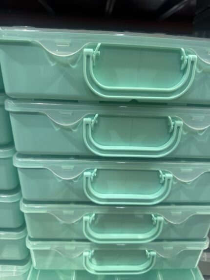 MALETIN ORGANIZADOR 11 DIVISIONES VERDE AQUA