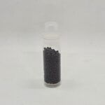 MIYUKI VIDRIO 11/0 NEGRO ROUN ROCAILLES 2MM AGUJERO 0,8MM .TUBO CON 10 GRS MIYUKI. (EMA 14-1/401)