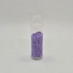 MIYUKI ROUN ROCAILLES VIDRIO 11/0 LILA OPACO 2MM AGUJERO 0,8MM.TUBO CON 10 GRS MIYUKI. (EMA 14-1/4488)