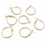 PACK X 12 UNIDADES BRIZURA PARA ARO ARGOLLA GOLD 2CM (EMA 29-10-1)