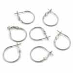 PACK X 12 UNIDADES BRIZURA PARA ARO ARGOLLA NIQUEL 2CM (EMA 29-10-2)