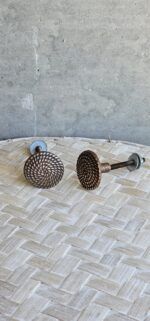 Tirador botón trenza cobre 4037 - Imagen 2