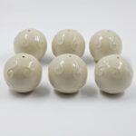 CERÁMICA PARA BORLAS ESFÉRAS TONO VISÓN X 6 UNIDADES. - Imagen 2