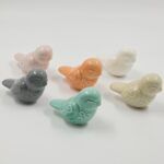 CERÁMICA PARA BORLAS PAJARITO MIXS X 6 UNIDADES.