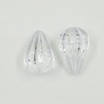 CAIREL ACRILICO FACETADO  PASANTE 40*20 MM.
BOLSA X 500 GRS. - Imagen 2