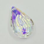 COLGANTE CRISTAL ALMENDRA TORNASOL 50 MM AB. X 6 UNIDADES. (MA 19-3) - Imagen 2