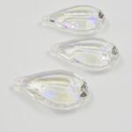 COLGANTE CRISTAL ALMENDRA BOREAL 7 COLORES 63MM.X 6 UNIDADES. - Imagen 2