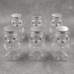 BOTELLA OSITO CON TAPA MATERIAL PET 420ML X 6 UNIDADES (EMB 2-4)