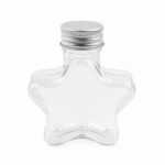 PACK X 6 BOTELLAS ESTRELLA CON TAPA MATERIAL PET 50ML (EMB 2-1)