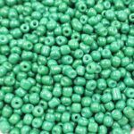 MOSTACILLÓN DE VIDRIO 4MM TONO VERDE.X 500 GRS.