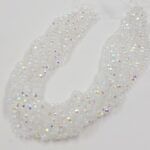 CRISTAL DE ROCA DONA 6MM.
X 1 TIRA. - Imagen 2