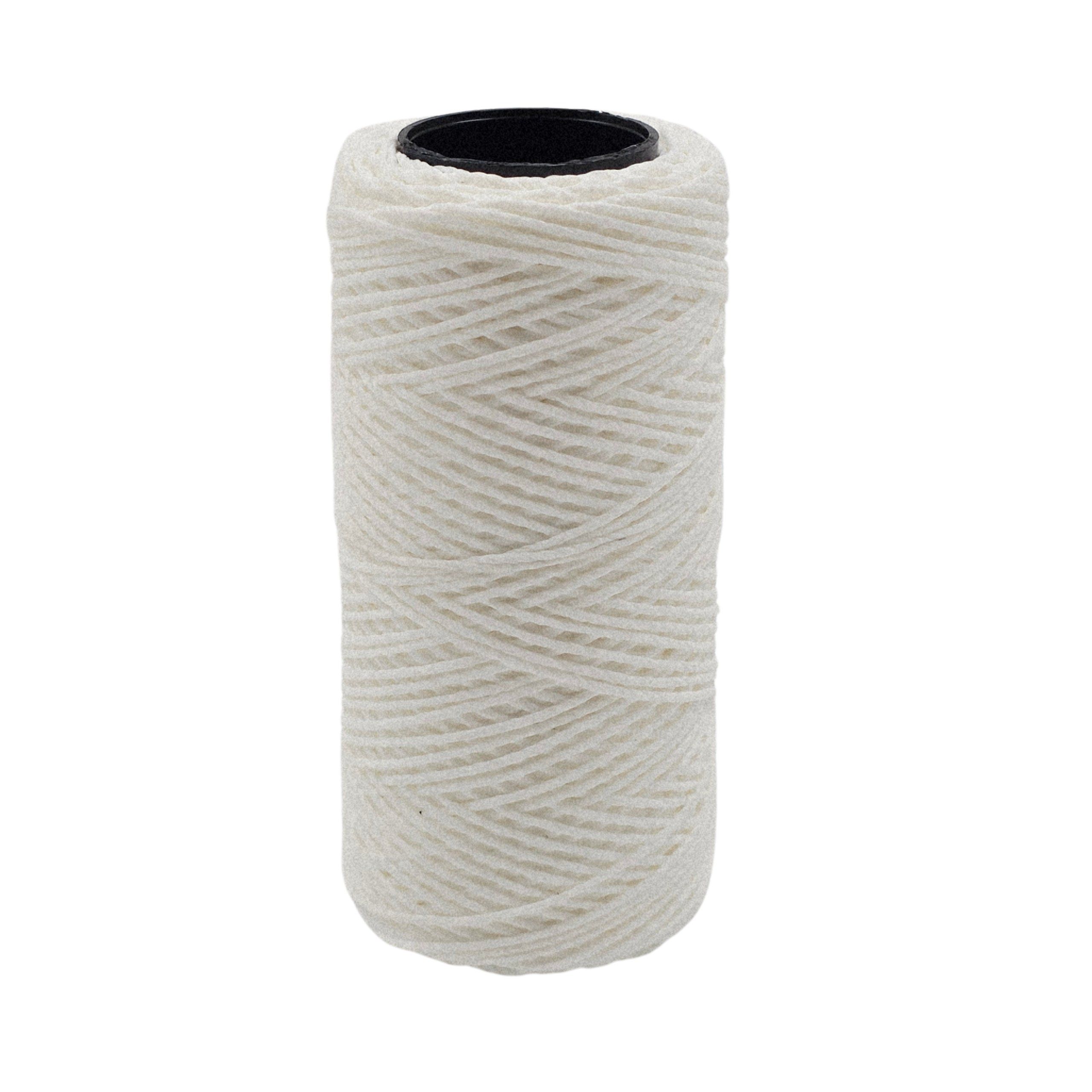 2026/01/1000626719.jpg HILO ENCERADO BLANCO OPTIMO X 70 MTSN 40. - Imagen 1