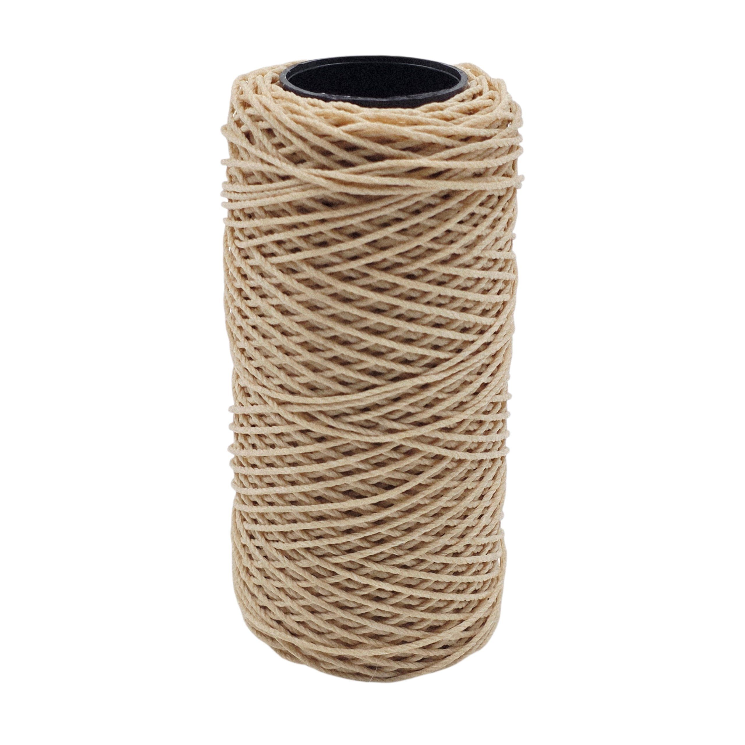 2026/01/1000626813.jpg HILO ENCERADO BEIGE CLARO X 70 MTS.N 39 - Imagen 1