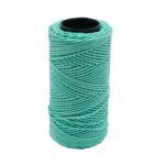 HILO ENCERADO VERDE AGUA X 70 MTS.N 19