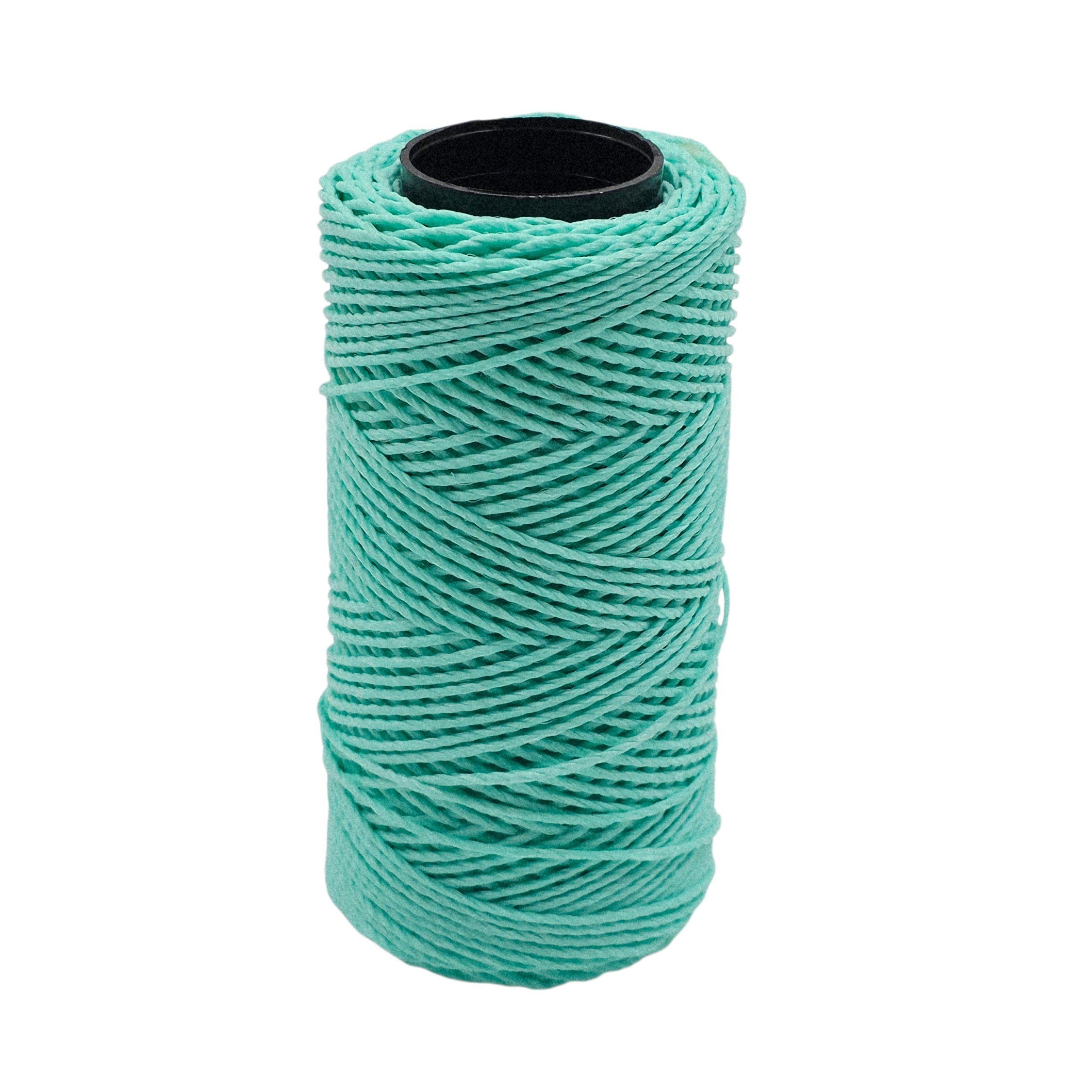 2026/01/1000626851.jpg HILO ENCERADO VERDE AGUA X 70 MTS.N 19 - Imagen 1