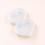 CAJA TRANSPARENTE CORAZON 2 DIVISORIOS 10x6CM (3-5)