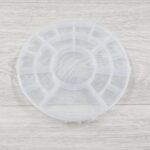 CAJA PLASTICA TRANSPARENTE 18 DIVISIONES 17 x 1.7 CM (EMC 9-9)