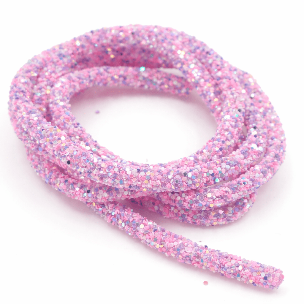 2026/04/1000758943.png CORDON SILICONADO CON GLITTER X 5 MTS (EMC 24-1) - Imagen 1