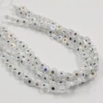 OJO TURCO COLOR BLANCO TORNASOL 8MM X TIRA (EMC18-7)