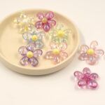 PACK X 20 FLORES SURTIDAS 4CM (EMC14-4)