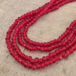 CUENTAS DE CRISTAL BICONICAS ROJO 6MM (EMC 53-48) #6