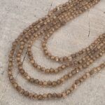 CUENTAS DE CRISTAL BICONICAS CHOCOLATE 6MM (EMC 53-48) #2