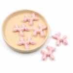 SET X 20 PERRITOS TORNASOL ROSA PASTEL 4.5CM (EMC14-14)