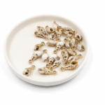 CARACOLITOS COLGANTES ACRILICO 25*10MM X 12 UNIDADES (EMC 19-11)