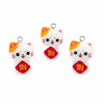 DIJE GATITO RESINA CON GANCHO FRASE BENDICION 2.5*1.5MM X 12 UNIDADES (EMC 7-1) 4