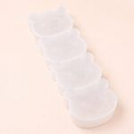 CAJA PLASTICA 4 DIVISIONES OSITOS 19 X 6 CM ( EMC 3-4 )