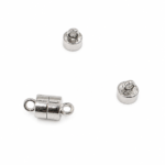 PACK X 24 UNIDADES CIERRE IMAN TUBO NIQUEL 10MM (EMC 22-5)