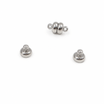 PACK X 24 UNIDADES CIERRE IMAN OVAL NIQUEL 12MM (EMC 22-10)