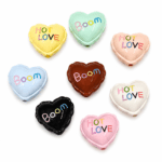 PACK X 6 DIJES CORAZON SURTIDOS 25MM (EMC 4-7)
