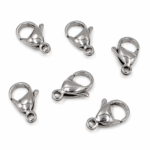 PACK X 50 MOSQUETONES ACERO QUIRURGICO 15MM (EMC 59-2)